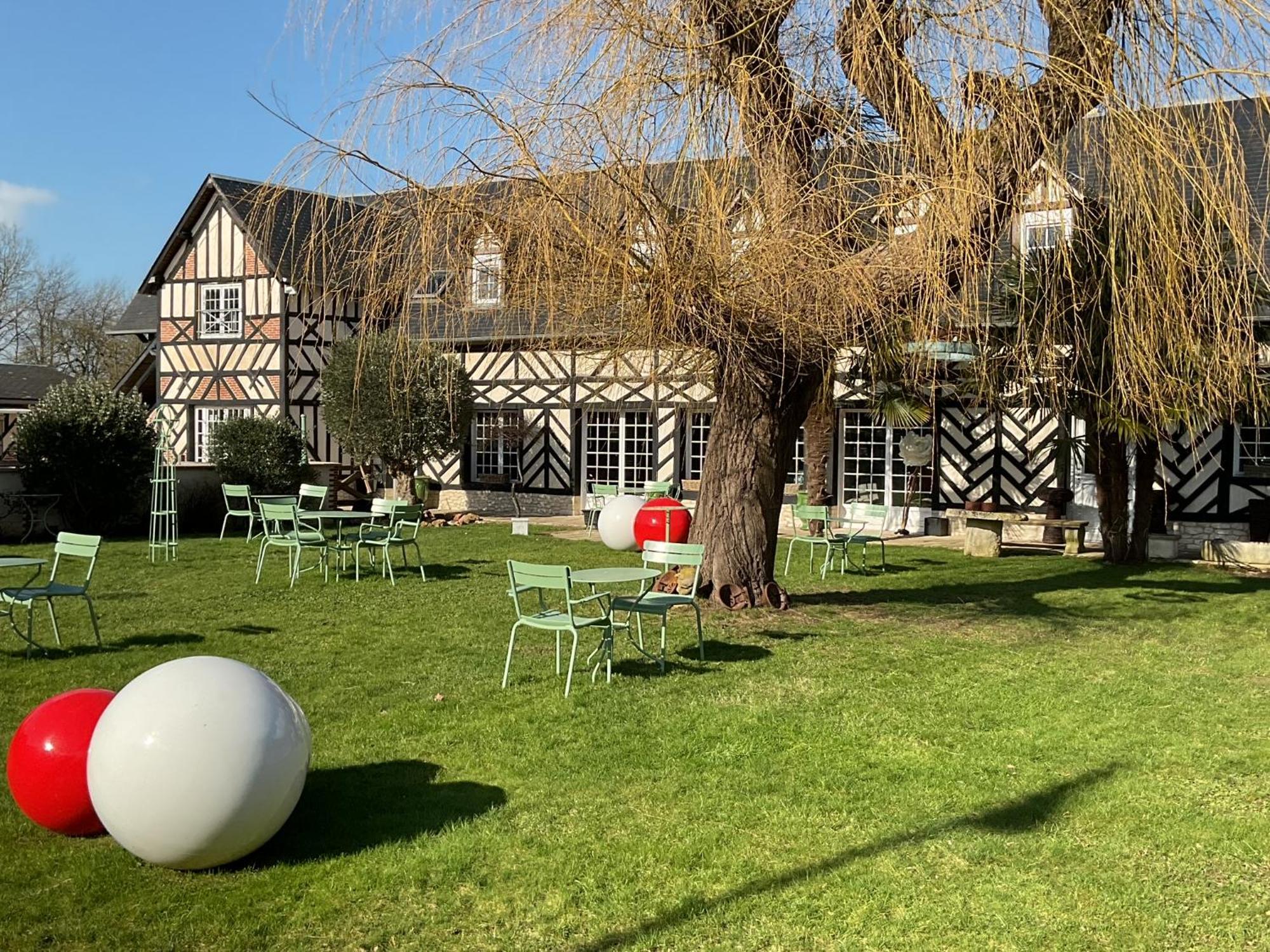 Bed and Breakfast Manoir De La Croix-Sonnet Trouville-sur-Mer Exterior foto